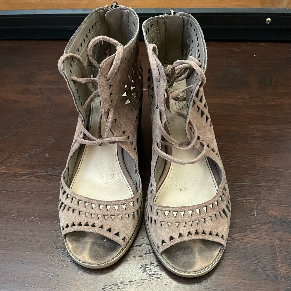 Vince Camuto block heels